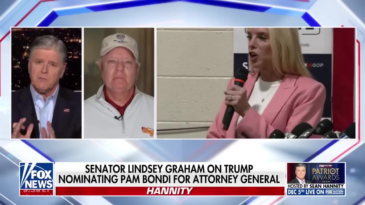 Sen. Lindsey Graham The election was a referendum on Biden-Harris immigration policies