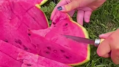 Fruit cutiing skills