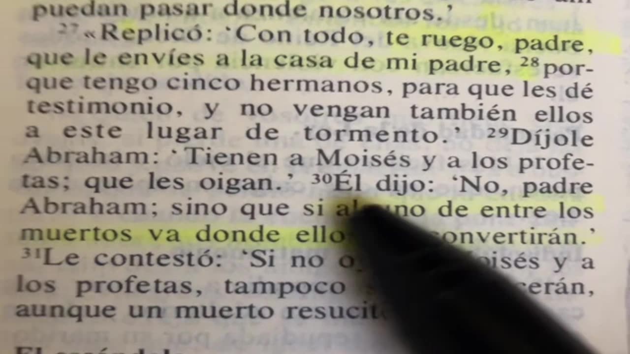 El rico malo y Lázaro el pobre - Padre Juan Moilina