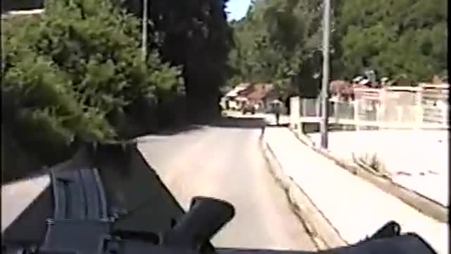 U.S. Army Patrol through American Sector and other stuff in Bosnia 1999