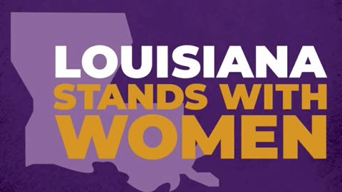 Louisiana Passed 'What is a woman's Bill Today.