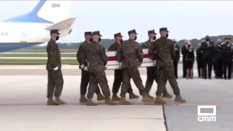 REMAINS OF OUR DEAD SOLDIERS AND SAILOR ARRIVE AT DOVER