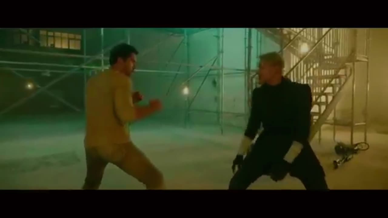 SCOTT ADKINS VS THE NINJA BEST FIGHT | ACCIDENT MAN : HITMAN'S HOLIDAY