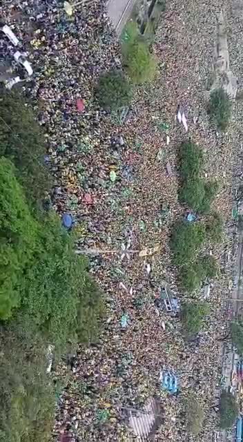 Massive protest after election results in Brazil. Bolsonaro supporters call on military to keep him in power
