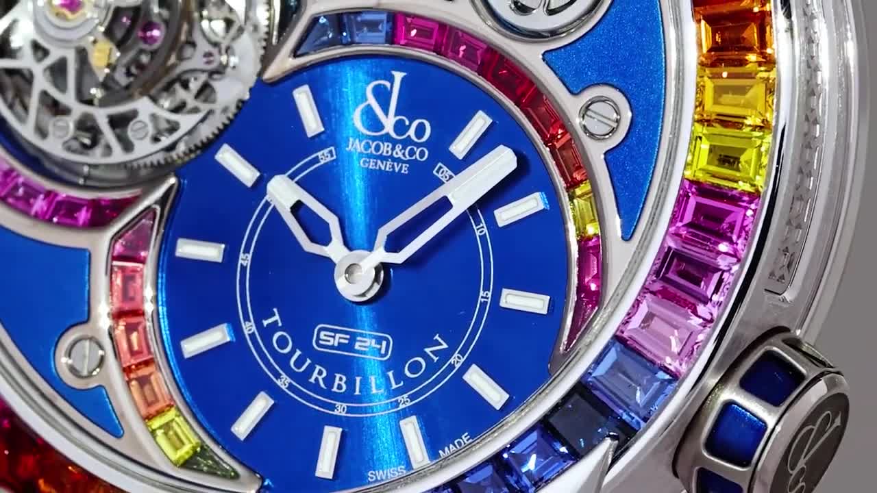 The Jacob & Co. Epic SF24 Tourbillon Arlequino
