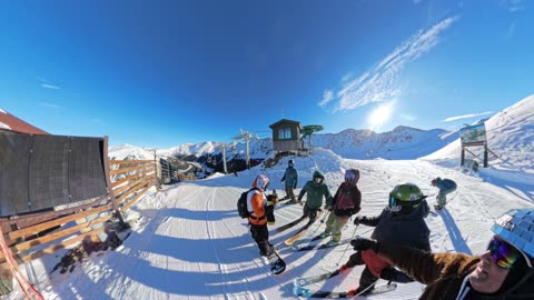 Pali lift opend at Abasin Snowboard Star Wars Theme Party