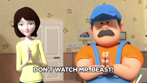 DONT WATCH! MR. BEAST NURSERY RHYME