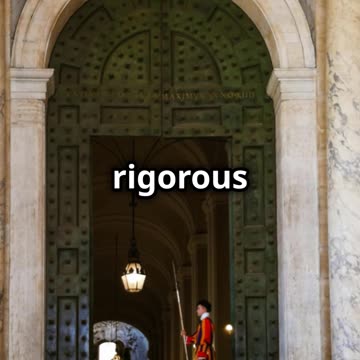 The Swiss Guard: Pope's Elite Protectors! #SwissGuard #VaticanSecurity #EliteProtectors #PapalGuard