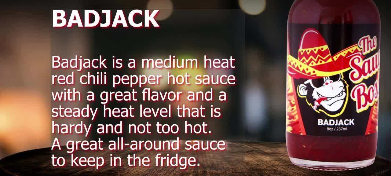 Badjack Hot Sauce www.TheSauceBoss.com