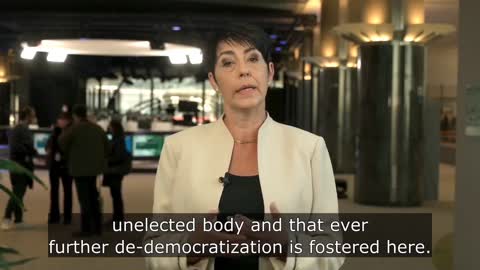 MEP Christine Anderson warns: WHO Pandemic Treaty “aims to give the WHO de facto governing power