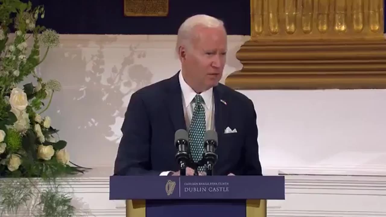 Let's go lick the world. Let's get it done: Joe Biden