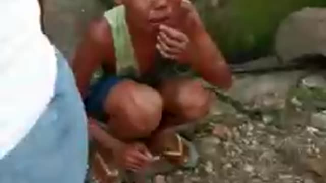 Must Watch!!! Poor boy fell in a canal, wounded and bloody,