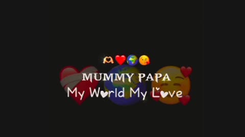 Love you mom dad