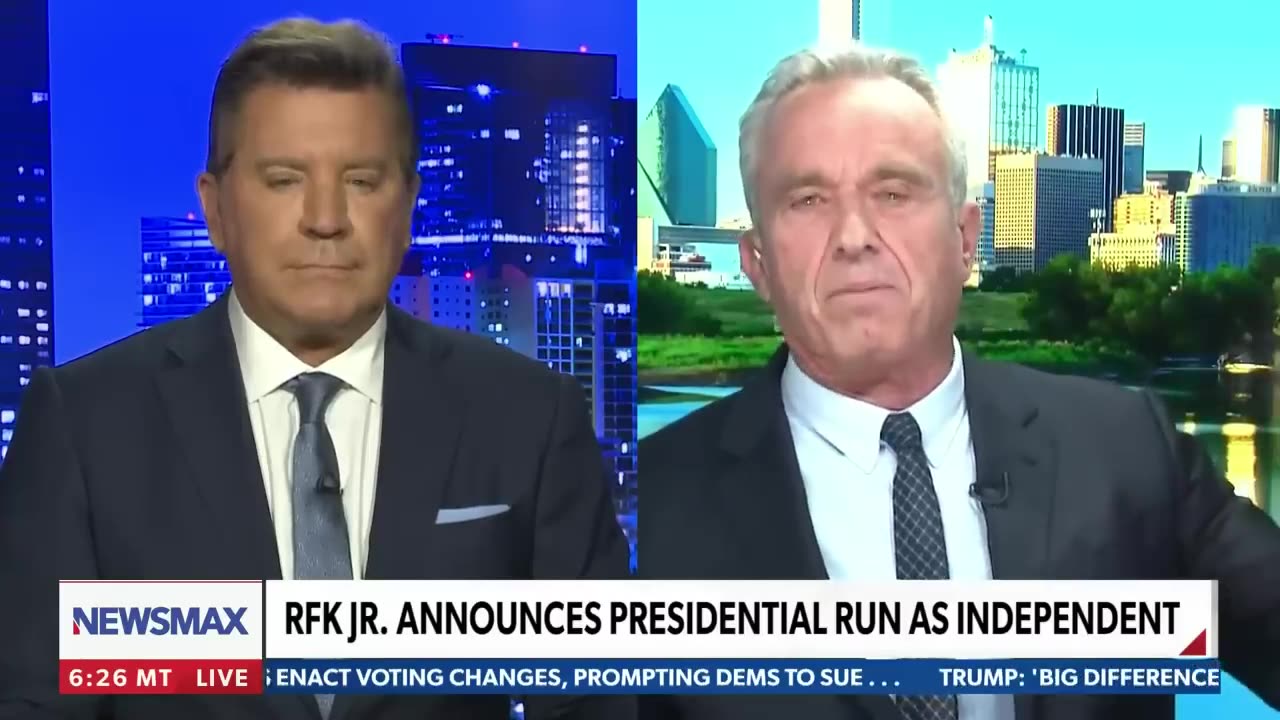 RFK Jr.: This is my 'Declaration of Independence' | Newsmax