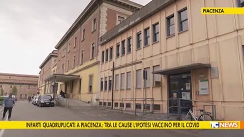 GLI INFARTI CRESCONO A LIVELLO ESPONENZIALE! ORAMAI LO AMMETTONO ANCHE IN TV.