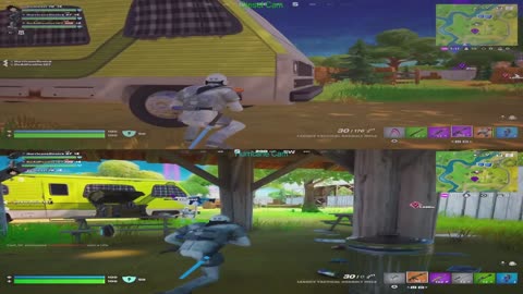 Greatest Distraction Ever for the Trios WIN DUOS CAM