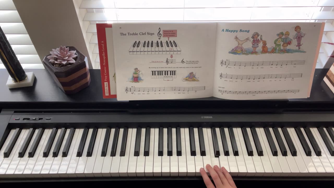 Alfred's Basic Piano Level A A Happy Song