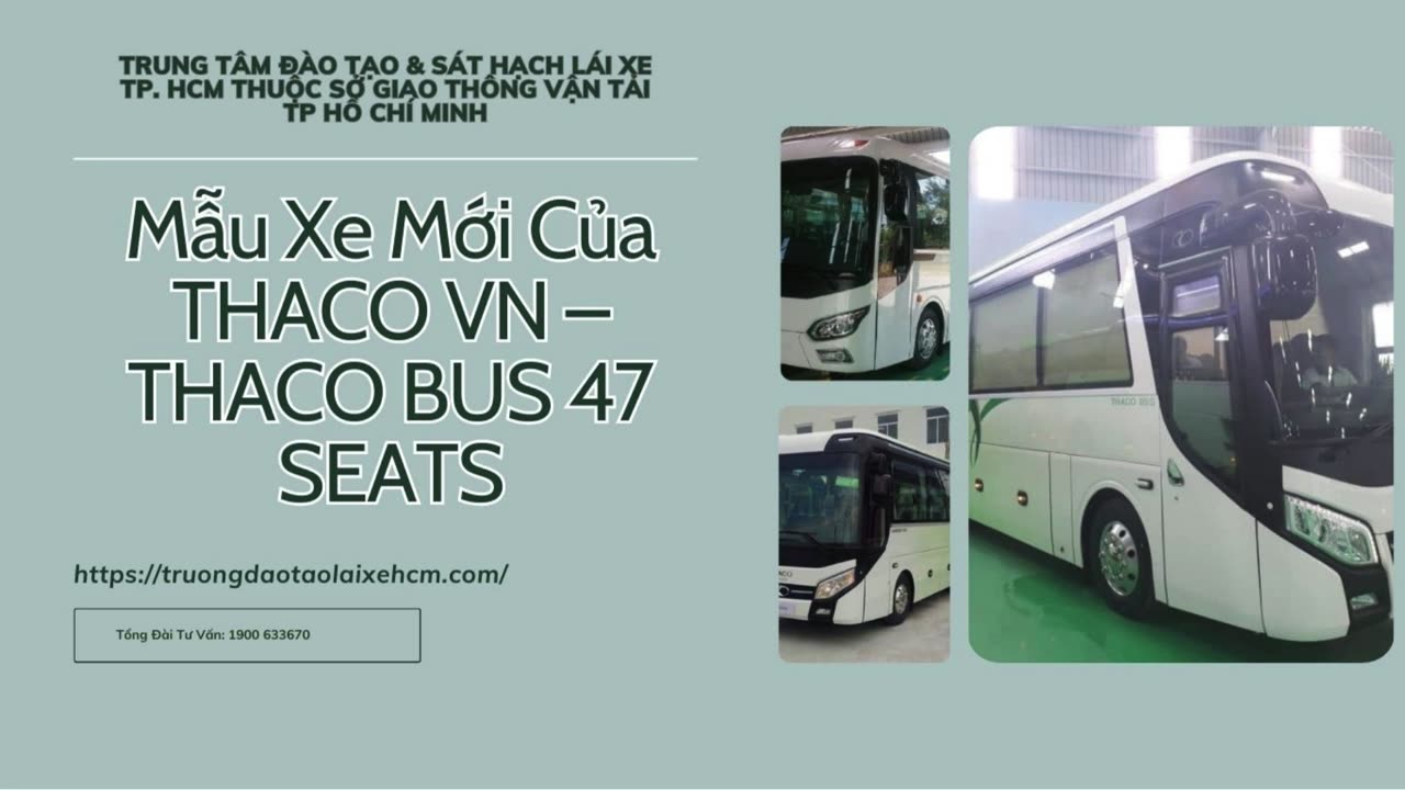 THACO ra mắt "siêu phẩm" xe buýt 47 chỗ: Mang đến trải nghiệm hoàn toàn mới