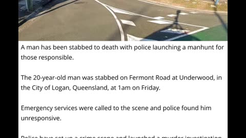 Queensland Man Brutally Stabbed To Death - Cops Hunt Mysterious Dark SUV - Logan, Queensland