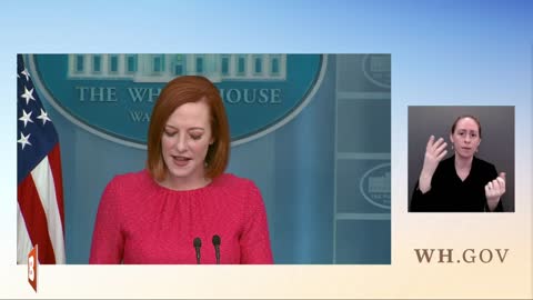 LIVE: White House Press Briefing with Jen Psaki…