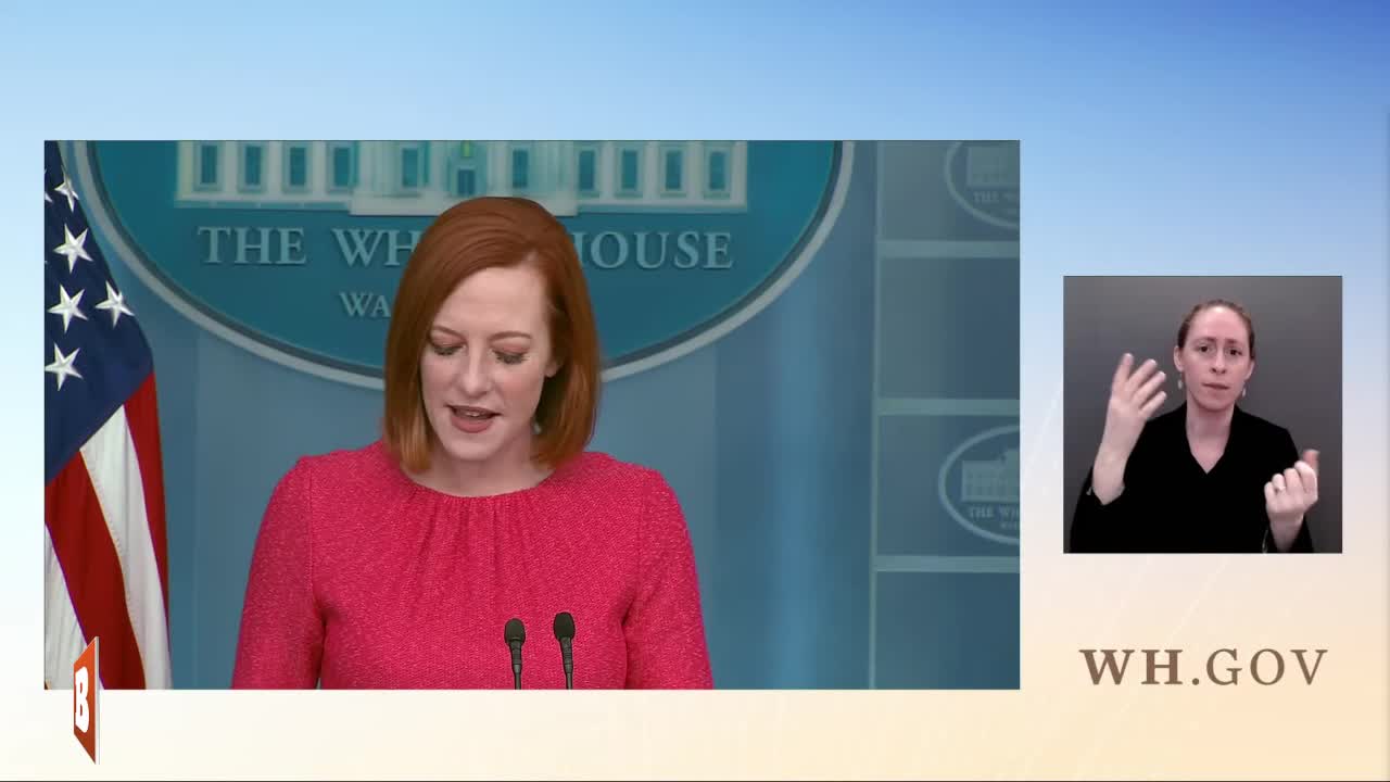 LIVE: White House Press Briefing with Jen Psaki…