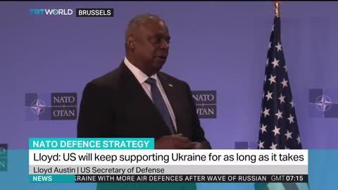 US to keep supporting Ukraine for as long as it takes