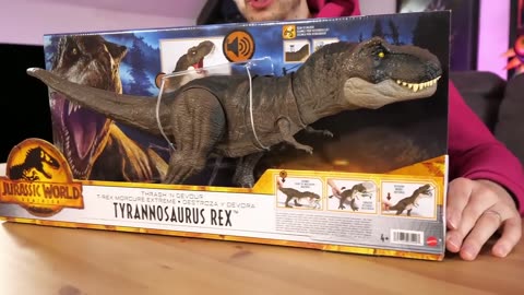 JURASSIC WORLD DOMINION T-REX IS HERE!