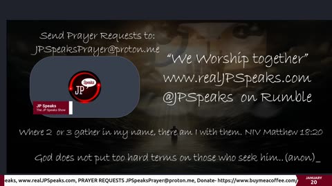 We Worship Together /w JP Speaks 1/20/24 p. 3