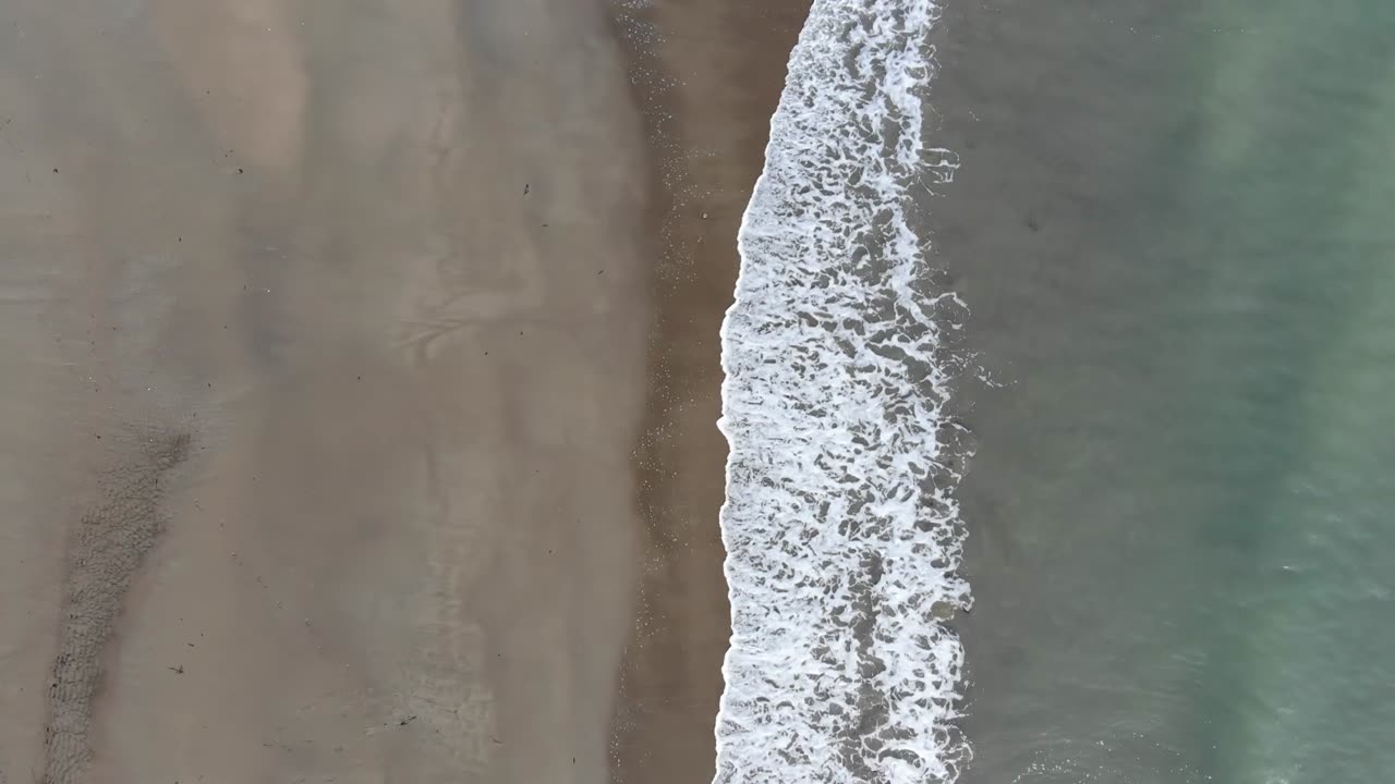 Aerial Drone Shots - Beach Shoreline