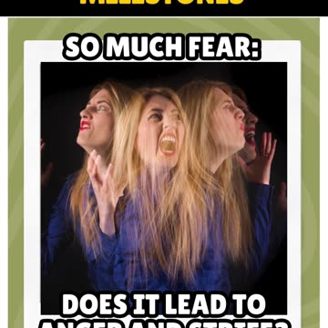 So Much Fear: Does It Lead to Anger and Strife?
