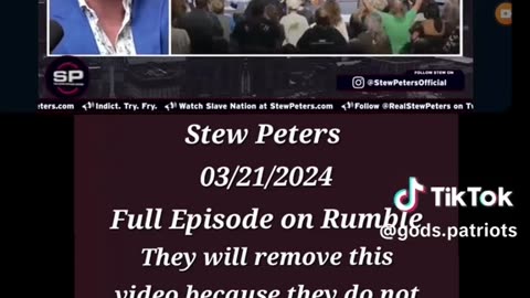 Stew Peters dropping truth bombs