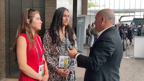 Entrevista a Karla y Karmina Martínez en CPAC México 2022