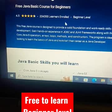 How to learn java programing language
