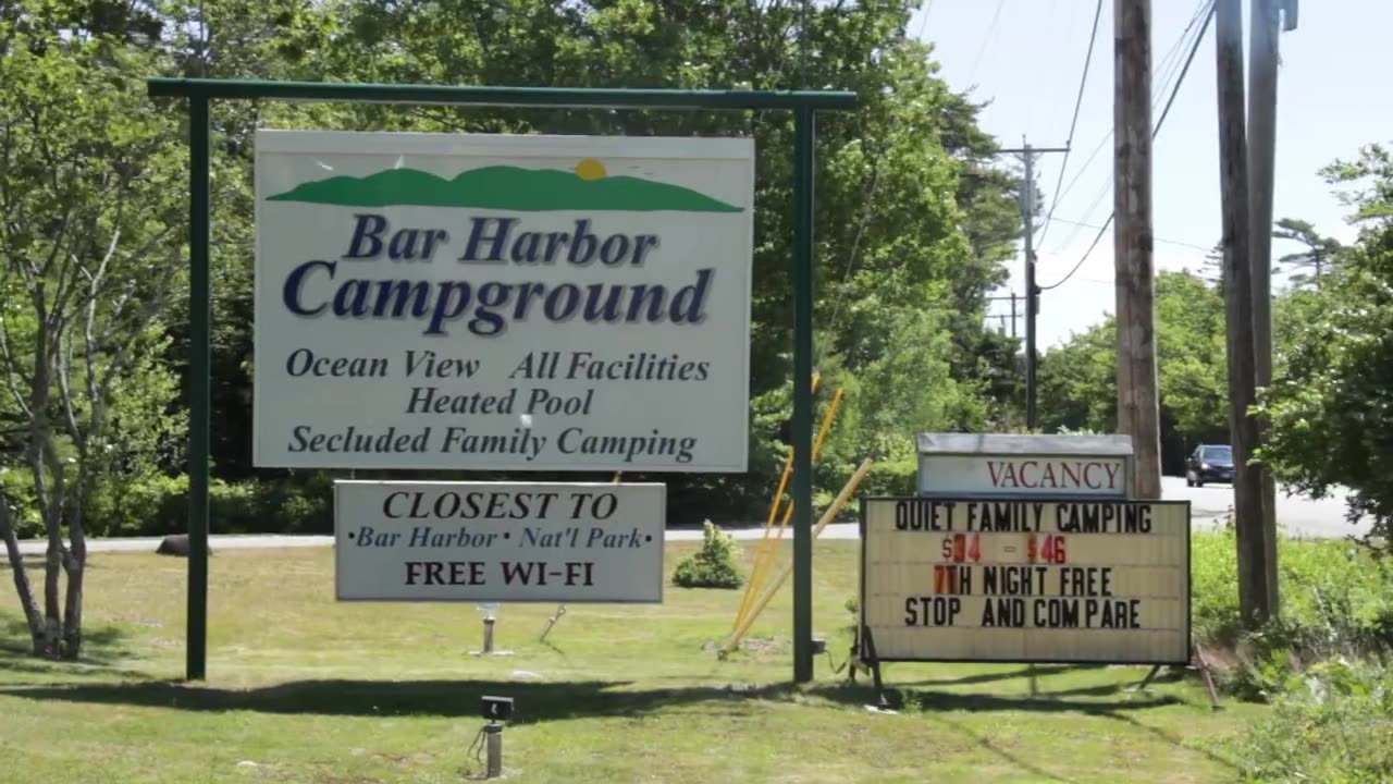 Bar Harbor Campground in Bar Harbor, Maine