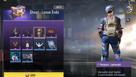 SEASON 11__ GHOST LOST END LEGENDARIO SKIN l COD MOBILE l 2021