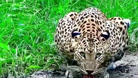 Leopard Pause How to drink