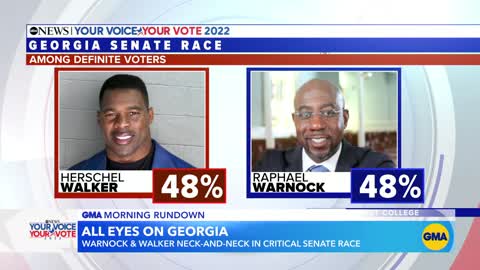 Critical midterm race in Georgia heats up l GMA