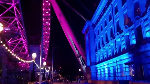 London Eye night view