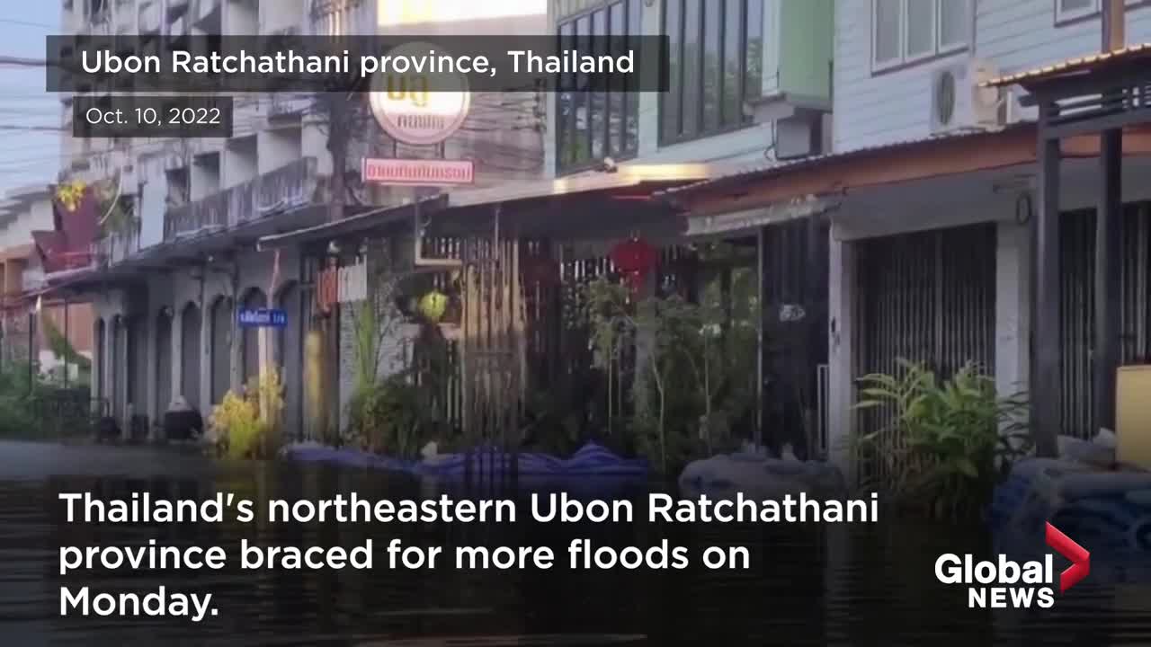 Thailand's northeastern provinces brace for floods as water levels rise