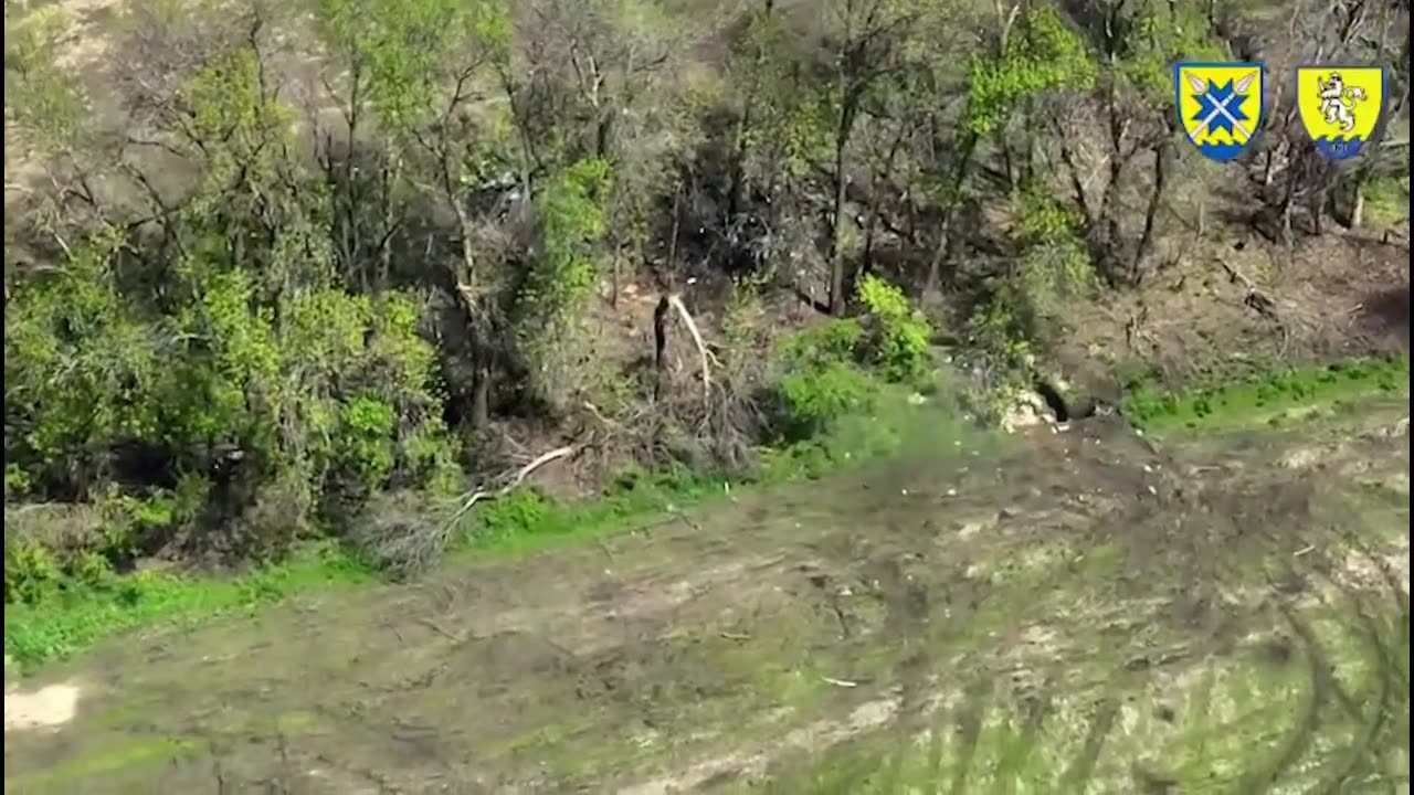 Done perfectly: a picture of the battle from aerial reconnaissance