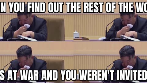 Kim Jong cry long time!