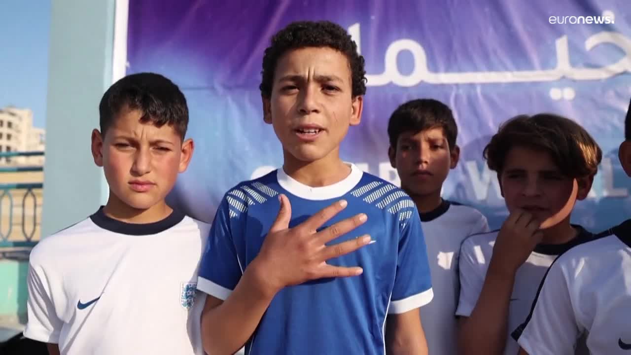 I 300 bambini di Idlib che sognano il mondiale
