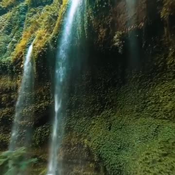Indonesia waterfall ride