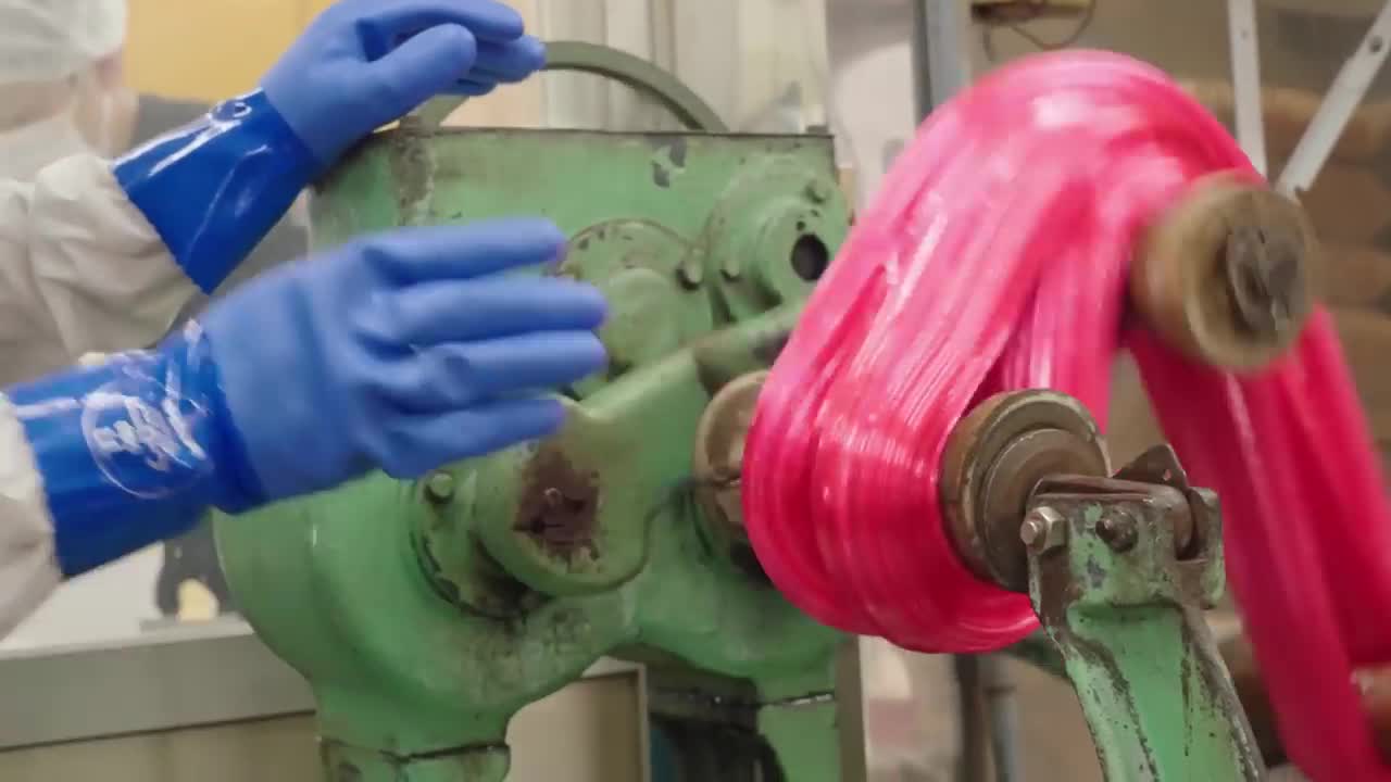 Amazing handmade candy making - Watermelon - Japanese Sweets