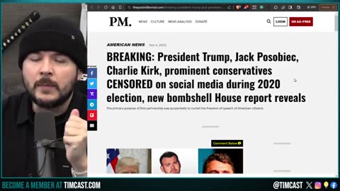 YouTube BANS Crowder Story On Nashville Trans Manifesto, GOP EXPOSES Gov & Big Tech CONSPIRACY