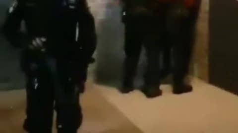 They beat police 👿. What they are doing 😠