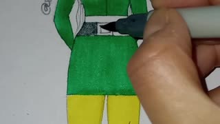 If Buddy The Elf Was A Girl Inspired Fashion Illustration