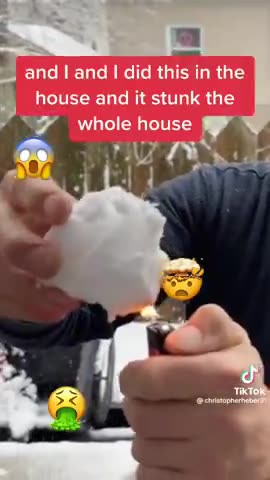 Fake snow, it's made out of plastic