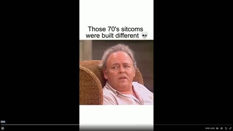 When TV shows were awesome. Archie Bunker says things the Left would ban for