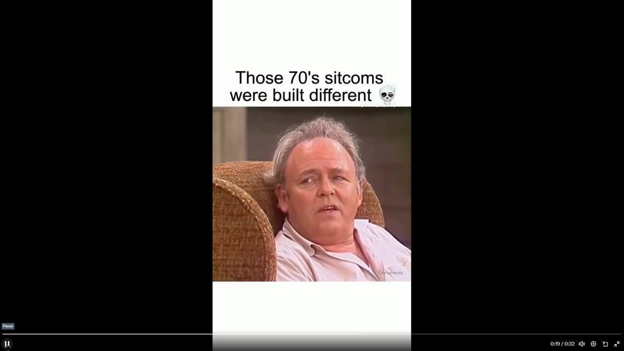 When TV shows were awesome. Archie Bunker says things the Left would ban for